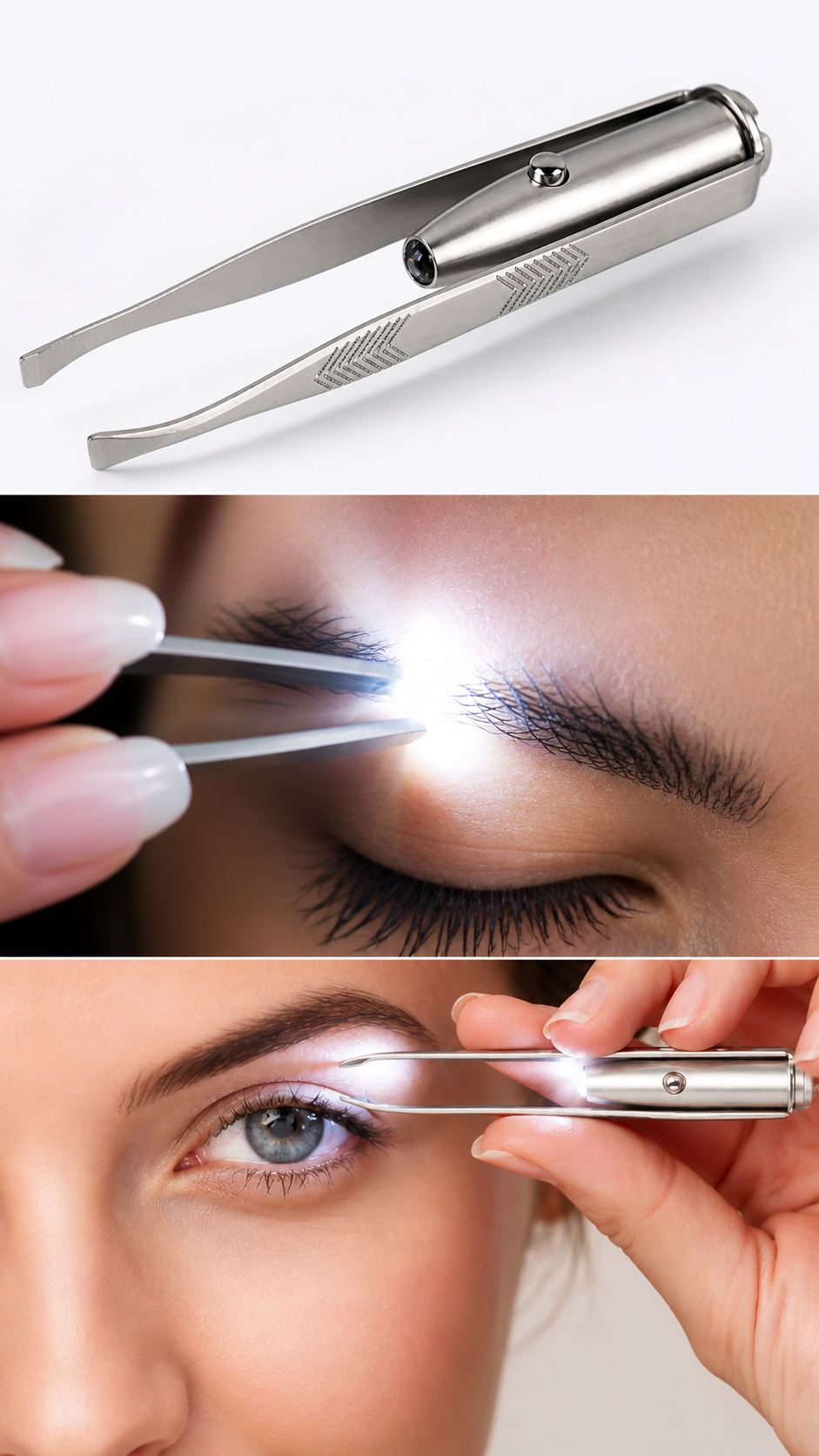 LED Light Precision Tweezer