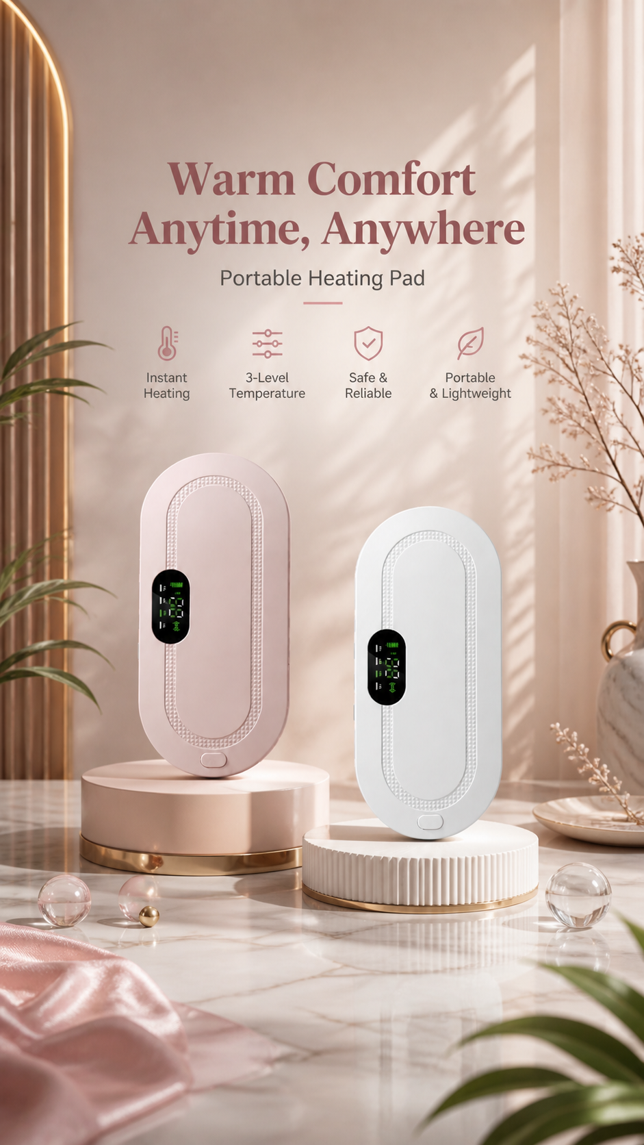 Electric Heating Belt for Menstrual Pain Relief