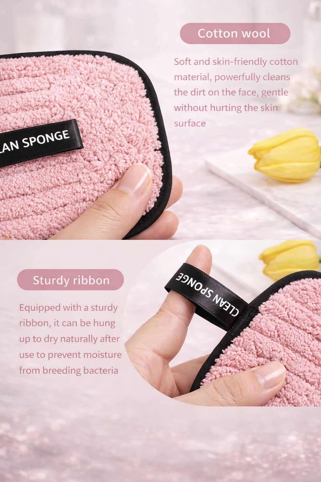 Reusable Makeup Remover Pads 10 PC Set
